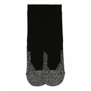 UNDER ARMOUR Sportovní ponožky  černá / šedá