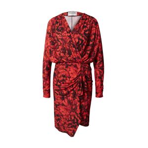 Essentiel Antwerp Šaty 'Wamp'  červená / černá