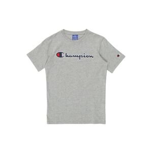 Champion Authentic Athletic Apparel Tričko  šedá / tmavě modrá / bílá / červená