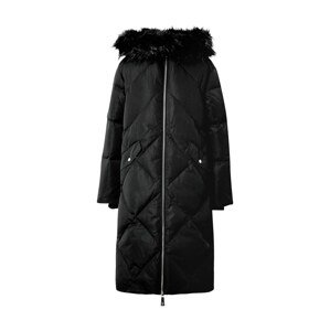 GUESS Zimní kabát  černá