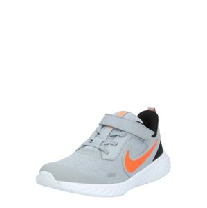 NIKE Sportovní boty 'Revolution 5'  oranžová / šedá / černá
