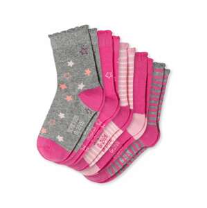 SCHIESSER Ponožky  pink / šedá