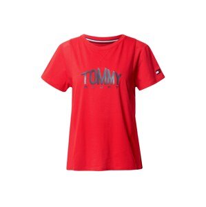 Tommy Sport Funkční tričko  červená