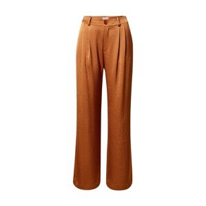 Part Two Kalhoty se sklady v pase 'Veanna'  oranžová