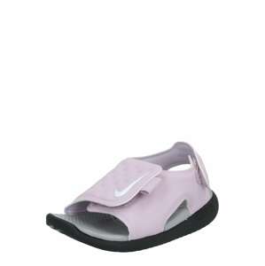 Nike Sportswear Plážová/koupací obuv 'Sunray Adjust 5'  tmavě šedá / pastelová fialová