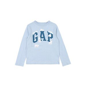GAP Shirt  světlemodrá / námořnická modř / bílá