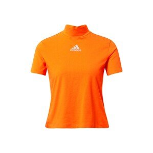 ADIDAS PERFORMANCE Funkční tričko  tmavě oranžová / bílá