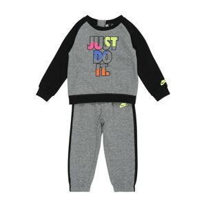Nike Sportswear Jogginganzug  černá / šedý melír / mix barev