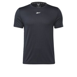 Reebok Sport Funkční tričko 'Workout Ready' černá / bílá