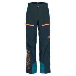 OAKLEY Outdoorové kalhoty  tmavě modrá / oranžová / petrolejová