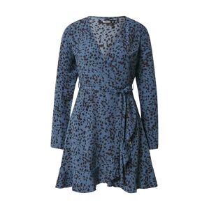 Missguided Košilové šaty  chladná modrá / antracitová