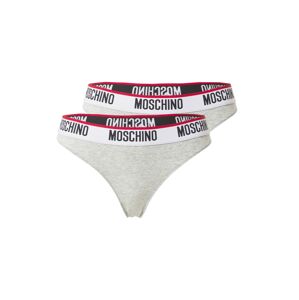 Moschino Underwear Tanga  šedá
