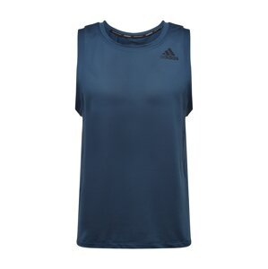 ADIDAS PERFORMANCE Funkční tričko  námořnická modř / černá