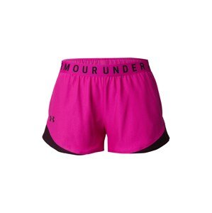 UNDER ARMOUR Sportovní kalhoty  pink / bobule