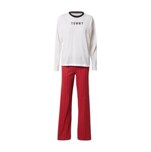 Tommy Hilfiger Underwear Pyžamo 'HOLIDAY'  červená / bílá / černá