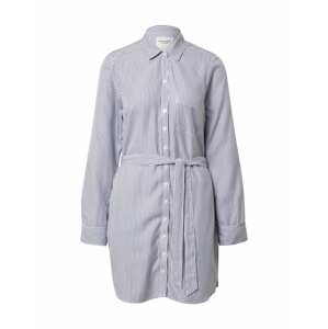 Abercrombie & Fitch Košilové šaty  bílá / modrá