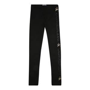 Calvin Klein Jeans Legíny  černá / béžová