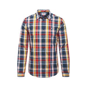 Tommy Jeans Košile  námořnická modř / limone / vínově červená / světle červená / bílá