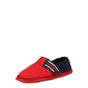 GIESSWEIN Pantofle 'Aichach' námořnická modř / ohnivá červená / bílá