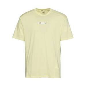 PUMA Funkční tričko  světle žlutá / černá / bílá
