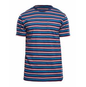 Urban Classics Shirt  tmavě modrá / červená / nebeská modř / bílá