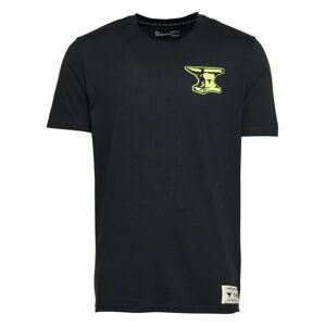 UNDER ARMOUR Funkční tričko 'Pjt Rock Wrecking Crew '  černá / žlutá