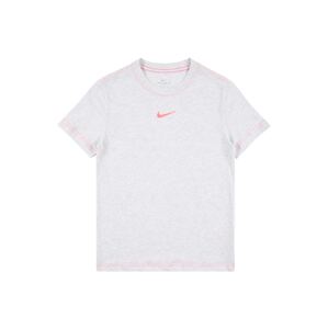 NIKE Funkční tričko  světle šedá / pink