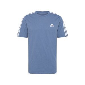 ADIDAS PERFORMANCE Funkční tričko  kouřově modrá / bílá