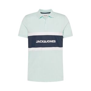 JACK & JONES Tričko  světlemodrá / námořnická modř / bílá