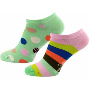 Happy Socks Ťapky  světle zelená / mix barev