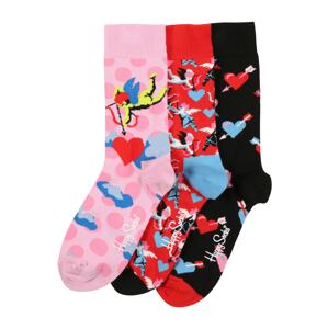 Happy Socks Ponožky 'I Love You'  červená / pink / černá / modrá
