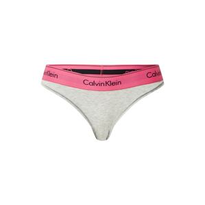 Calvin Klein Underwear Kalhotky  světle šedá / pink / černá