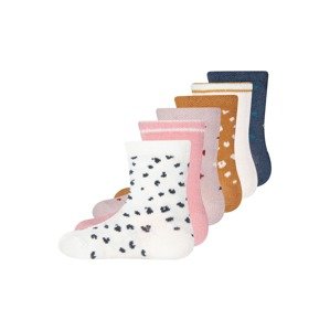 EWERS Ponožky  růžová / tmavě modrá / karamelová / bílá / starorůžová