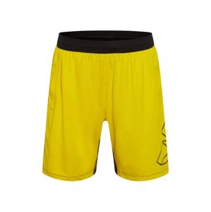 ADIDAS PERFORMANCE Sportovní kalhoty 'FB HYPE'  žlutá / černá
