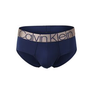 Calvin Klein Underwear Slipy  modrá / šedá / černá