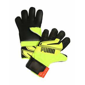 PUMA Sportovní rukavice  svítivě žlutá / černá