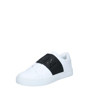 Calvin Klein Jeans Slip on boty  bílá / černá