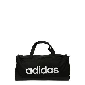 ADIDAS PERFORMANCE Sportovní taška  černá / bílá