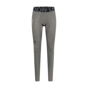 UNDER ARMOUR Sportovní kalhoty  šedý melír / černá