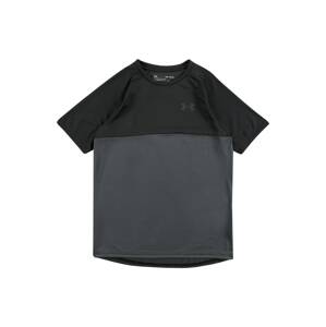 UNDER ARMOUR Funkční tričko  černá / šedá