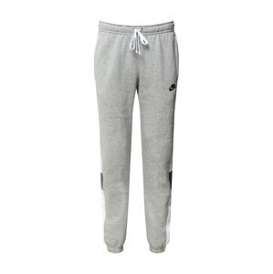 Nike Sportswear Kalhoty  šedý melír / bílá / černá