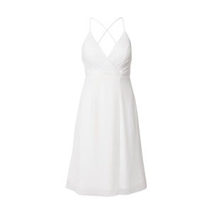 STAR NIGHT Koktejlové šaty bílá