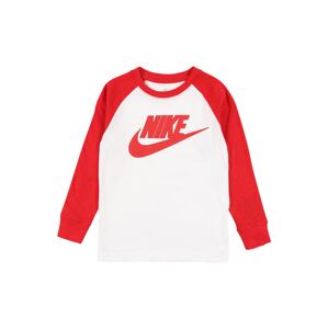 Nike Sportswear Tričko 'SAFARI FUTURA'  bílá / červená