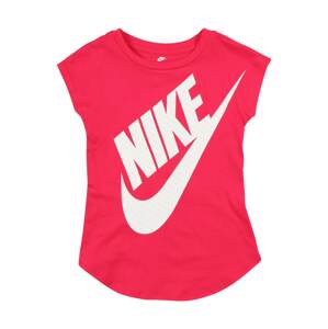 Nike Sportswear Tričko 'JUMBO FUTURA'  pink / bílá