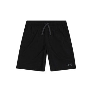 UNDER ARMOUR Sportovní kalhoty  černá / šedá
