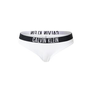 Calvin Klein Swimwear Spodní díl plavek  bílá / černá
