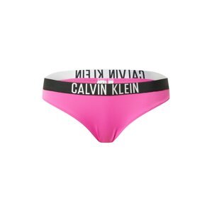 Calvin Klein Swimwear Spodní díl plavek  pink / černá / bílá