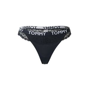 Tommy Hilfiger Underwear Tanga  tmavě modrá / bílá