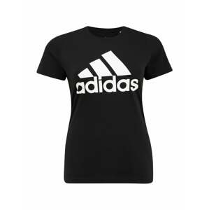 ADIDAS SPORTSWEAR Funkční tričko 'W BOS CO T IN'  černá / bílá