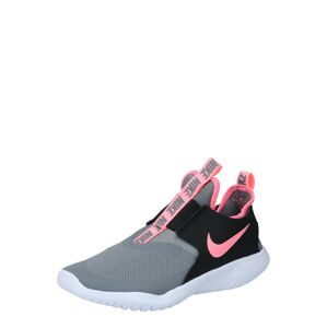 NIKE Sportovní boty 'Flex Runner'  růžová / černá / tmavě šedá